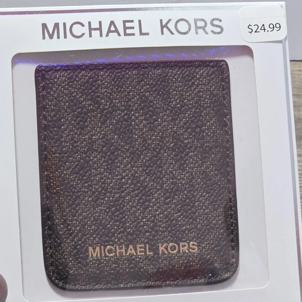 Black or Brown Michael Kors Wallet Stickers Brand New